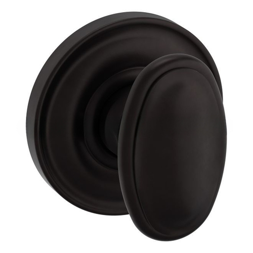 Preconfigured 5057 Knob with 5048 Rose Half Dummy Lock Oil Rubbed Bronze Finish - Baldwin Quickship Item *