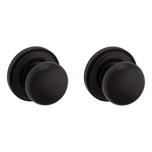 Preconfigured 5000 Knob with 5048 Rose Full Dummy Lock Oil Rubbed Bronze Finish - Baldwin Quickship Item *