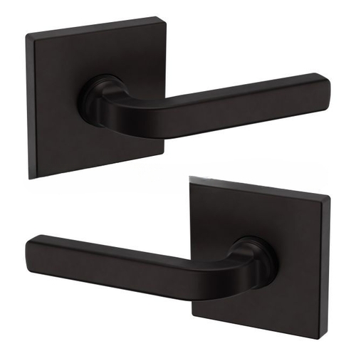 Preconfigured 5190 Lever with R017 Rose Full Dummy Lock Oil Rubbed Bronze Finish - Baldwin Quickship Item *