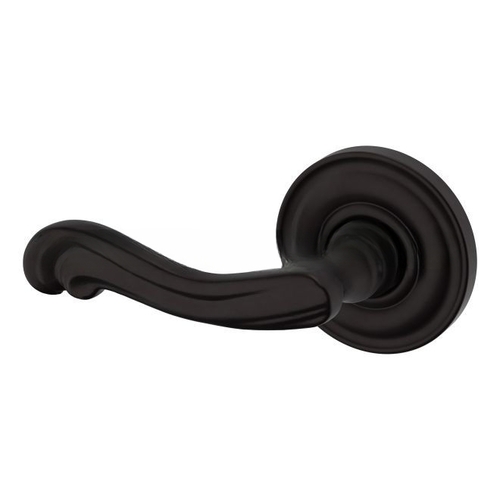 Preconfigured 5108 Lever with 5048 Rose Left Hand Half Dummy Lock Oil Rubbed Bronze Finish - Baldwin Quickship Item *