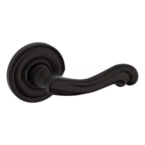 Preconfigured 5108 Lever with 5048 Rose Right Hand Half Dummy Lock Oil Rubbed Bronze Finish - Baldwin Quickship Item *