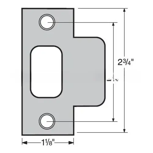 T Strike Antique Brass Finish