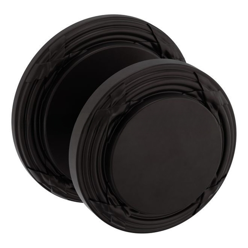 Preconfigured 5013 Knob with 5021 Rose Half Dummy Lock Oil Rubbed Bronze Finish - Baldwin Quickship Item *