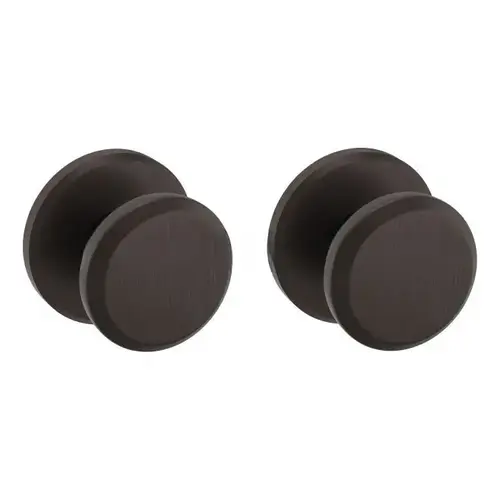 Preconfigured 5023 Knob with R016 Rose Full Dummy Lock Venetian Bronze Finish