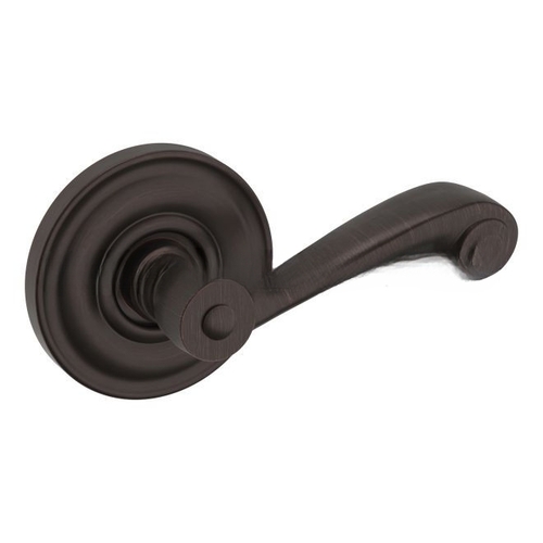 Preconfigured 5103 Lever with 5048 Rose Right Hand Half Dummy Lock Venetian Bronze Finish - Baldwin Quickship Item *