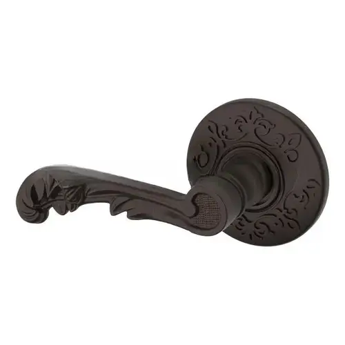 Preconfigured 5121 Lever with R012 Rose Left Hand Half Dummy Lock Venetian Bronze Finish - Baldwin Quickship Item *