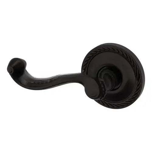 Preconfigured 5104 Lever with 5004 Rose Left Hand Half Dummy Lock Oil Rubbed Bronze Finish - Baldwin Quickship Item *