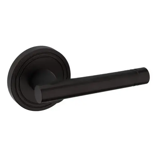 Preconfigured 5138 Lever with 5047 Rose Right Hand Half Dummy Lock Oil Rubbed Bronze Finish - Baldwin Quickship Item *