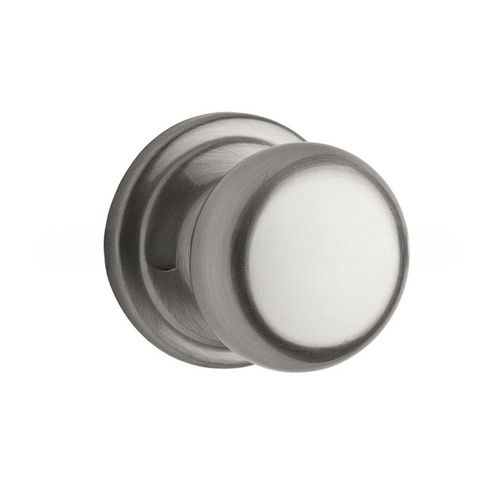 Hancock Knob Half Dummy Lock Satin Nickel Finish