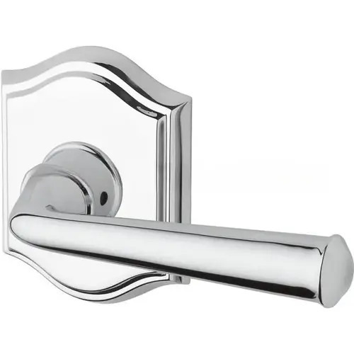 Full Dummy Federal Lever and Traditional Arch Rose Bright Chrome Finish