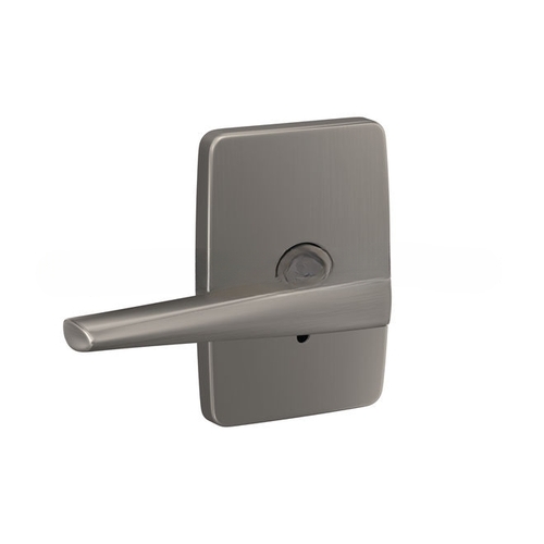 Eller Lever with Greene Rose Non Turning Dummy Lock Satin Nickel Finish