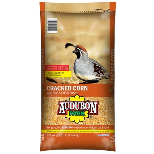 AUDUBON CRACKED CORN ASAC-12518 10# Bag (.28) - pack of 4