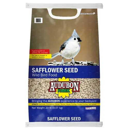 AUDUBON SAFFLOWER SEED ASAR-12553 20# Bag (.55)