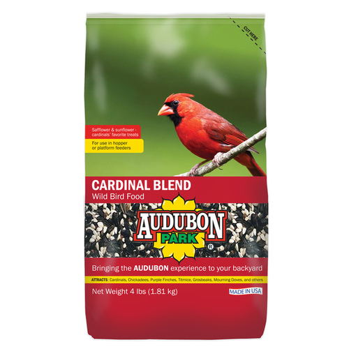 AUDUBON CARDINAL BLEND AWBC-12231 4# Bag (.11) - pack of 4