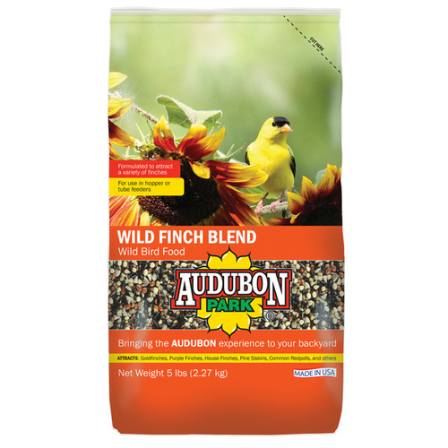 GLOBAL HARVEST FOODS LTD AWBF-12229-XCP4 AUDUBON WILD FINCH BLEND AWBF-12229 5# Bag (.14) - pack of 4