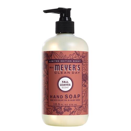 Liquid Hand Soap Clean Day Fall Leaves Scent 12.5 oz