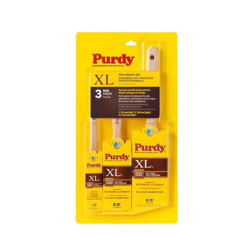 Purdy 14L853100 Paint Brush Set XL Medium Stiff Assorted