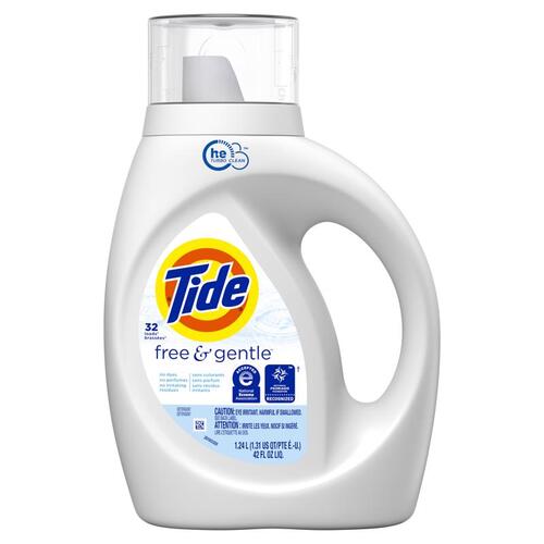 Detergent HE Free & Gentle No Scent Liquid 42 fl. oz.