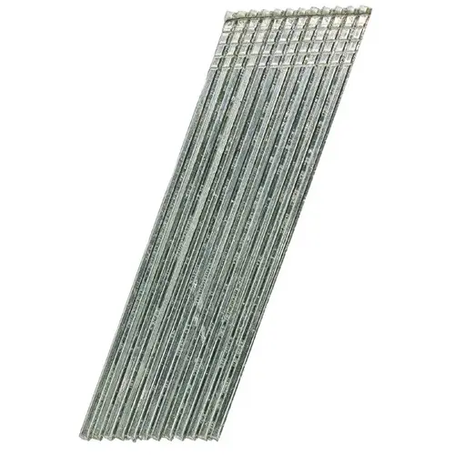 Finish Nails Prime Guard 2-1/2" L X 16 Ga. Angled Strip Electro Galvanized 20 deg 2000 Electro Galvanized