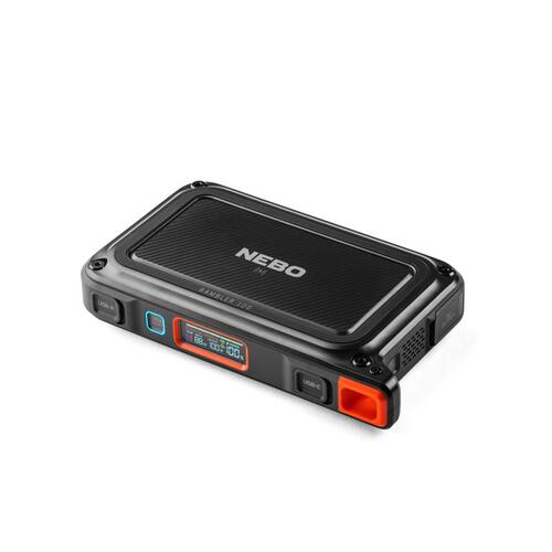 Nebo NEB-PST-0004 Power Station Rambler 100 W 120 V Battery Portable Kit (Battery & Charger) Black