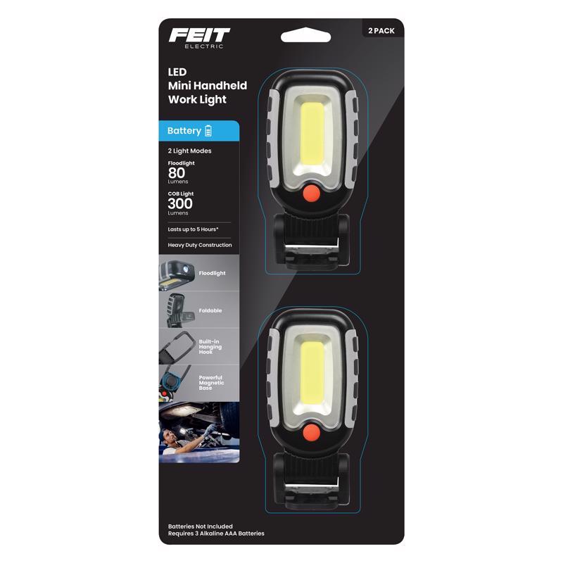 Feit WORKMINI300/2 Work Light 300 lm LED Battery Handheld