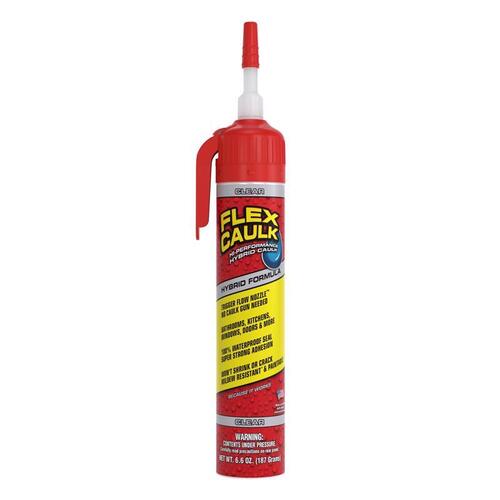 Caulk Flex Clear Polymer Advanced Hybrid Polymer 6.6 fl. oz. Clear