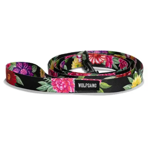 Wolfgang WL-003-00 Leash Multicolored DarkFloral Polyester Dog Medium/Large Multicolored