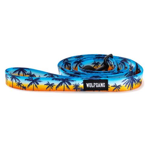 Wolfgang WL-003-86 Leash Multicolored SunsetPalms Polyester Dog Medium/Large Multicolored