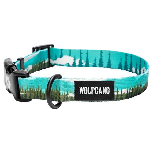 Wolfgang WC-002-38 Adjustable Collar Green GreatEscape Polyester Dog Medium Green