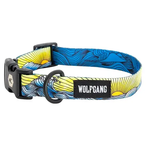 Wolfgang WC-001-111 Collar Multicolored DawnPatrol Polyester Dog Small Multicolored