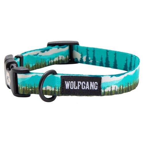 Wolfgang WC-001-38 Collar Multicolored GreatEscape Polyester Dog Small Multicolored