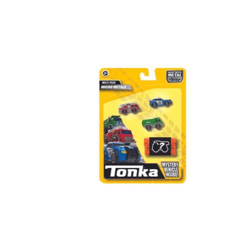 Schylling 6055 Micro Truck Tonka Metal Assorted 4 pc Assorted