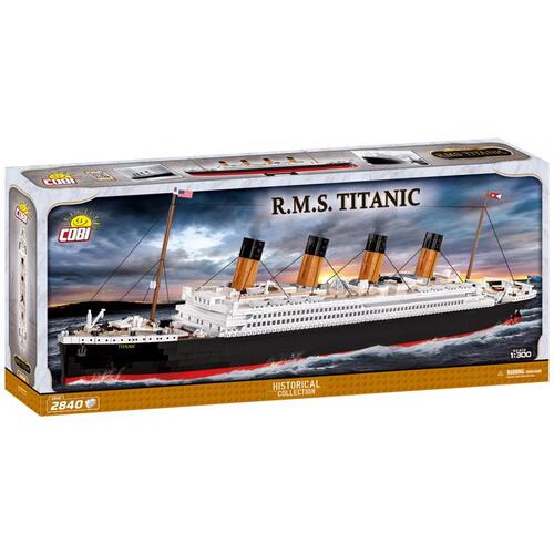 Construction Blocks Set R.M.S Titanic Multicolor 2840 pc Multicolor