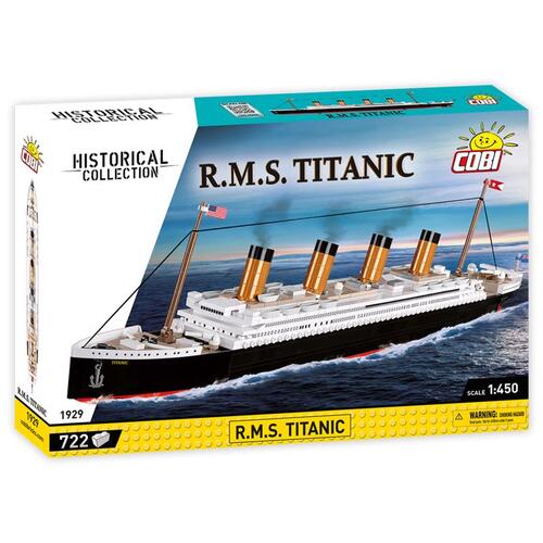 Cobi COBI-1929 Block Set R. M. S. Titanic Multicolored 722 pc Multicolored