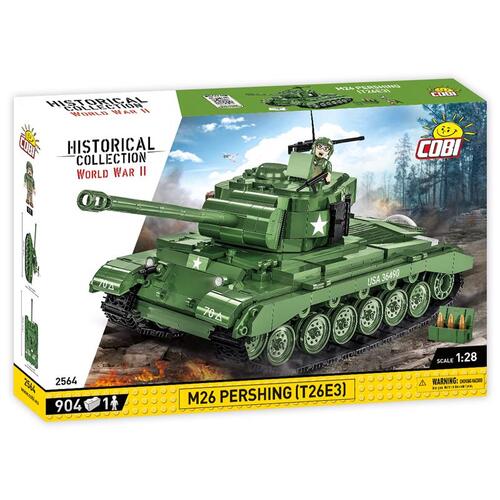 Block Set M26 Pershing Plastic Green 904 pc Green