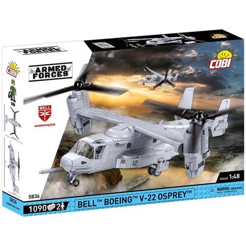 Cobi COBI-5836 Block Set Bell-Boeing V-22 Plastic White 1090 pc White