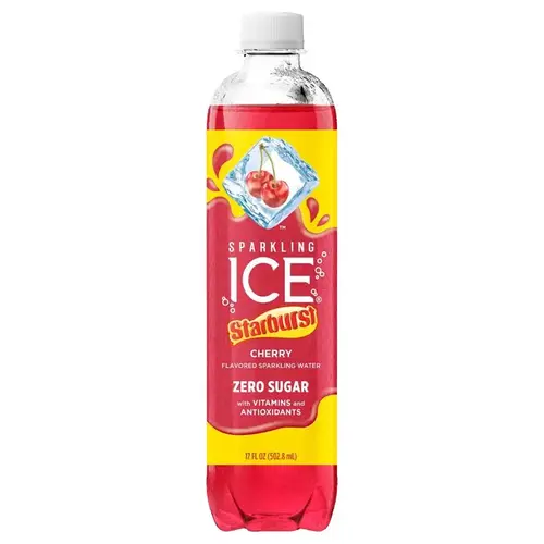 Carbonated Water Starburst Cherry 17 oz