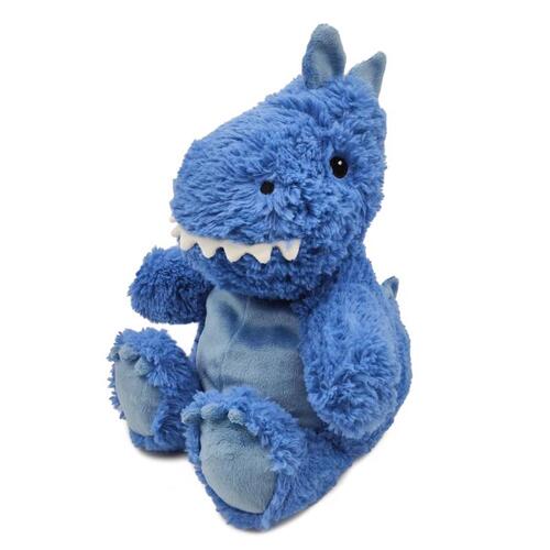 Warmies CP-TREX-1 Stuffed Animals Trex Plush Blue Blue