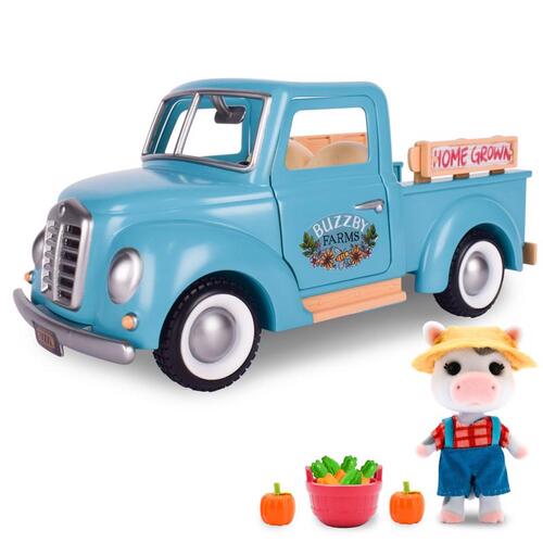 Honey Bee Acres 320913 Truck Toy Set Buzzby Farms Multicolored 10 pc Multicolored