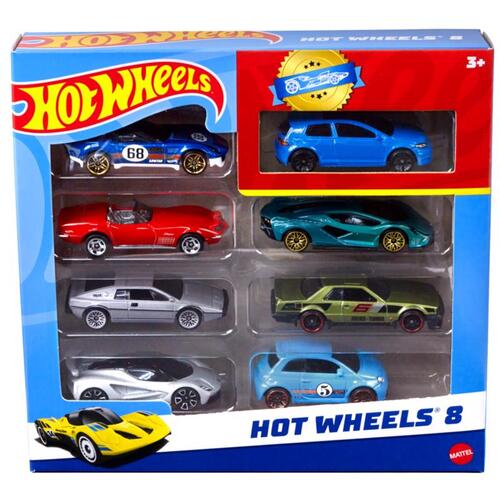 Basic Car Hot Wheels Assorted 8 pc Assorted