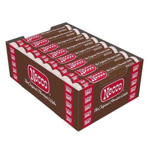 Necco 91000-XCP24 Candy Wafers Chocolate 2 oz - pack of 24