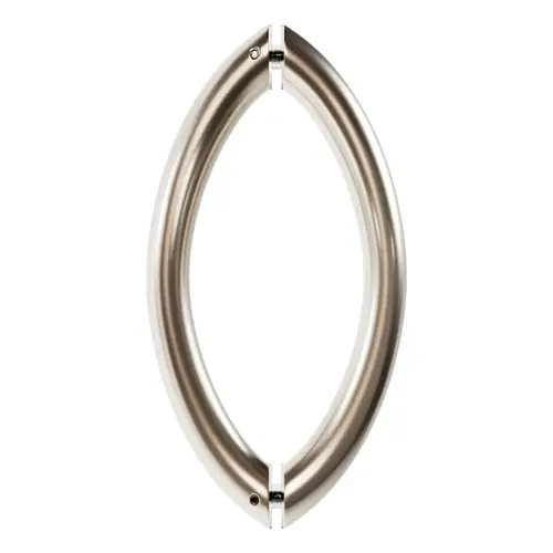 8 Inches Center To Center Arch Style Back To Back Shower Door Handle Brushed Nickel