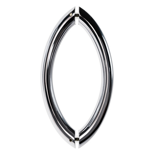 8 Inches Center To Center Arch Style Back To Back Shower Door Handle Polished Chrome