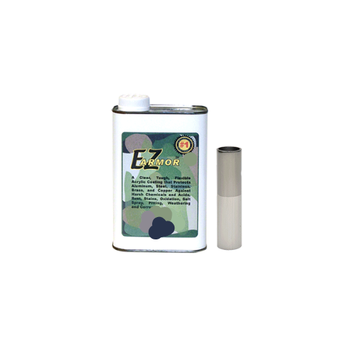 EZ Armor Metals Surface Protector - Brushed Stainless Steel Restoration Solution Clear