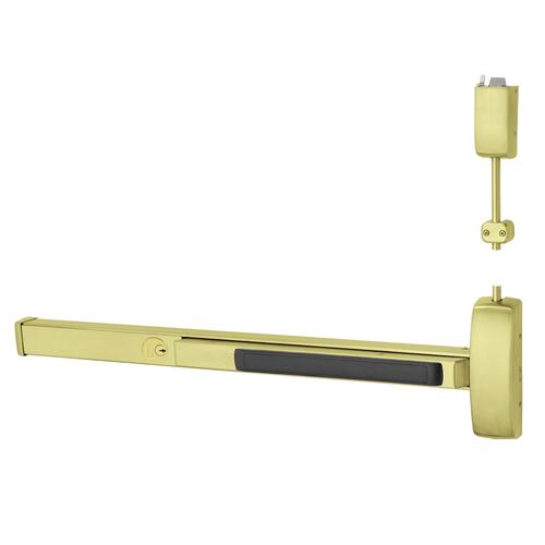 Exit Device Satin Brass