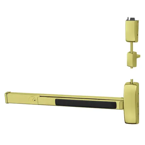 Exit Device Satin Brass