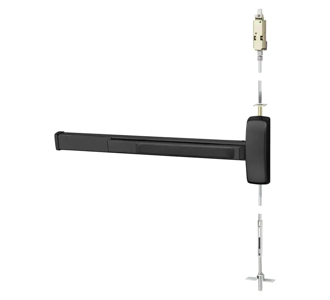 Sargent 1256-WD8613J ETB LHR 20D Exit Device Dark Oxidized