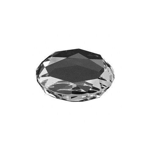 3-1/4" x 4" Optical Crystal Jewel Disc