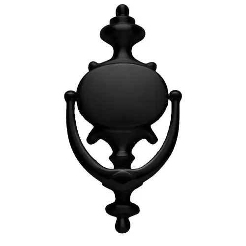 Imperial Door Knocker Satin Black Finish