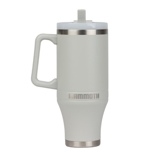 Mammoth Coolers MS40ASC-CG2 Ascent 40 oz. Tumbler with Handle - Light Grey